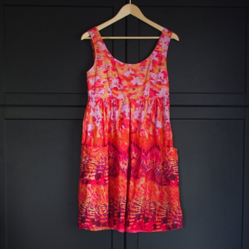 Guru | Tie Dye Cotton Sundress